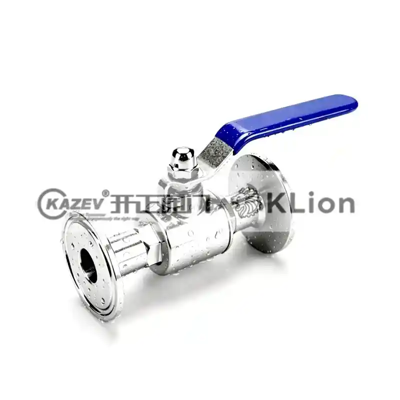 stainless steel sanitary grade ball valve