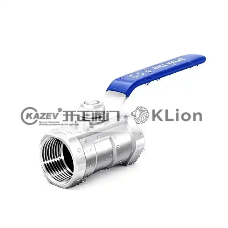Q11F one piece internal thread ball valve