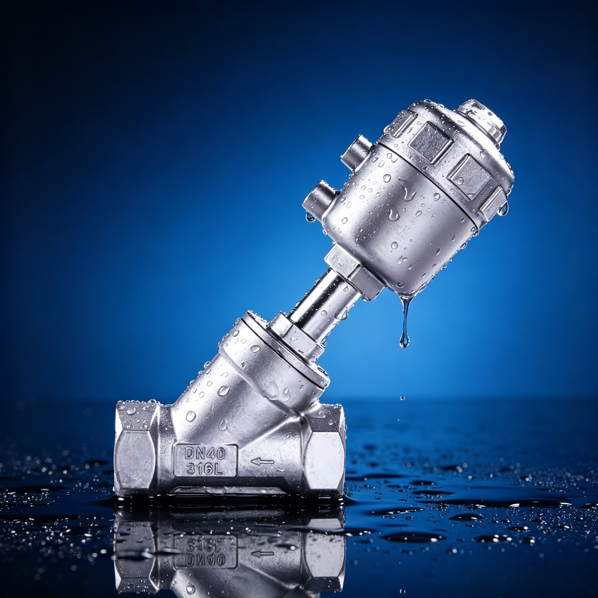 klion angle valve