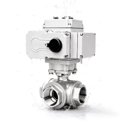Q914F threaded T/L type regulating/switching type intelligent valve