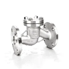 stainless steel non-return swing flange check valve