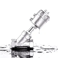 Y-type Pneumatic angle seat valve