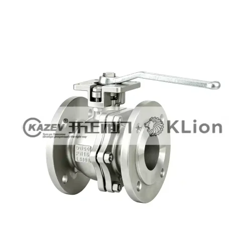 DIN flange ball valve