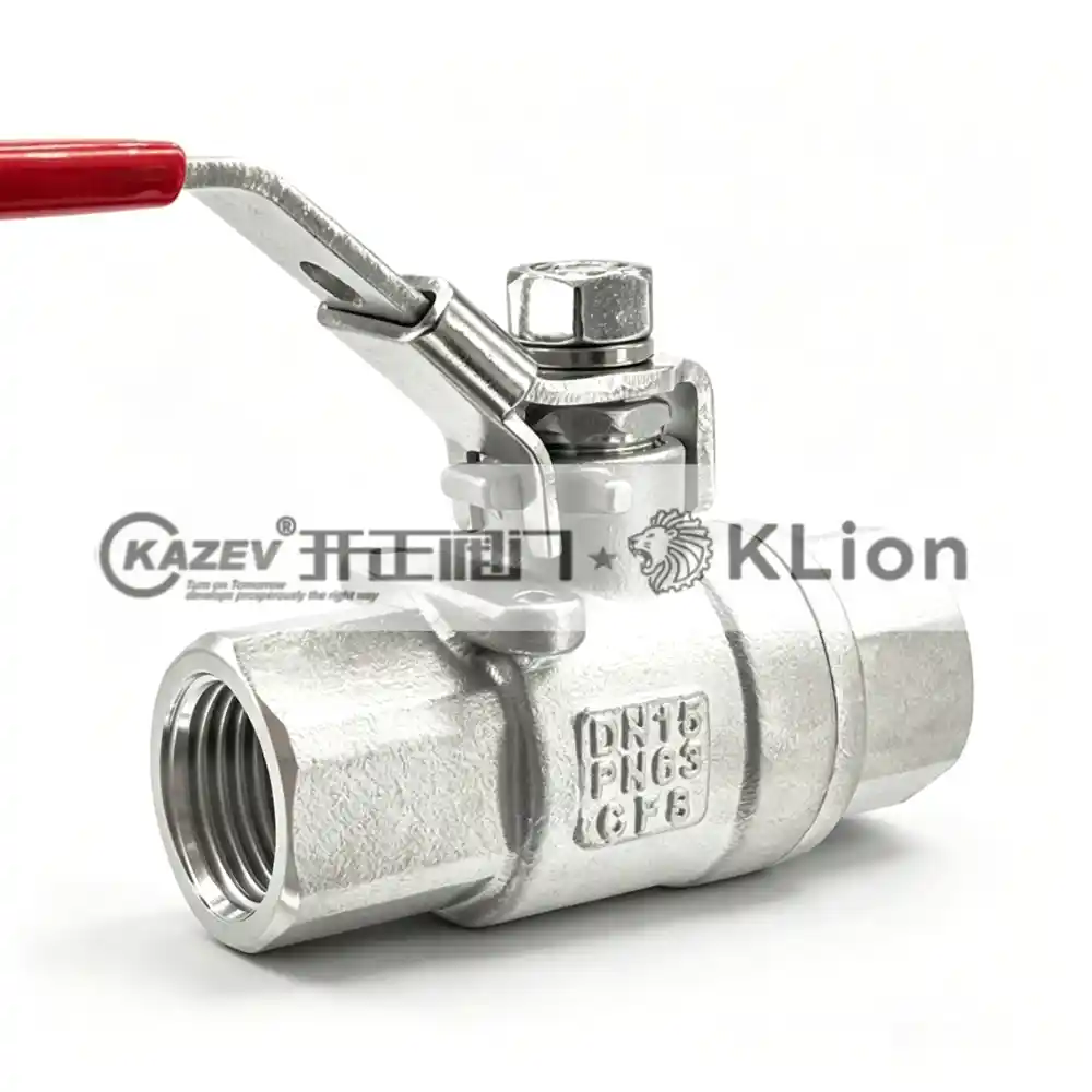 DIN internal thread ball valve