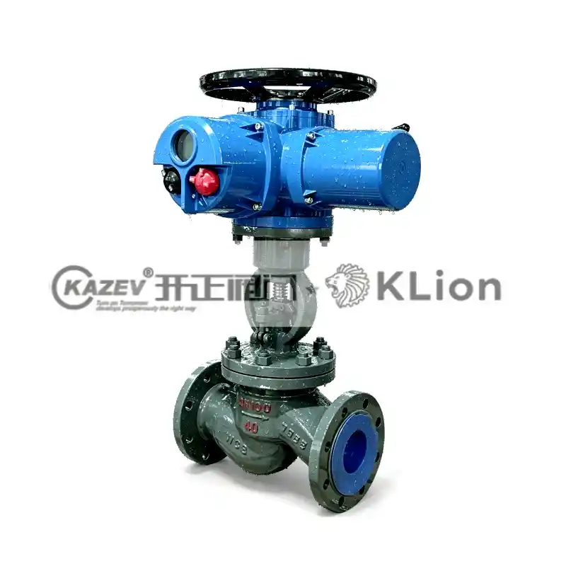 Electric Actuator Flange Globe Valve