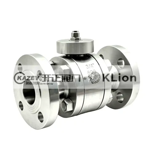 Forged flanged ball valve