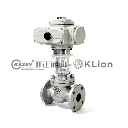 Electric Flanged Globe Valve