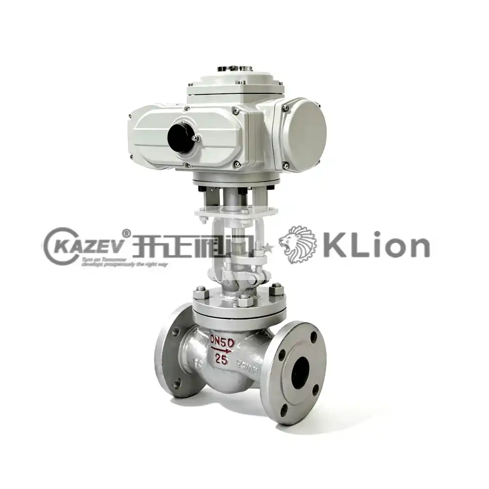 Electric Flanged Globe Valve