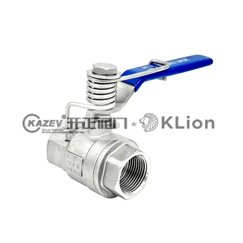 Spring Return Ball Valve